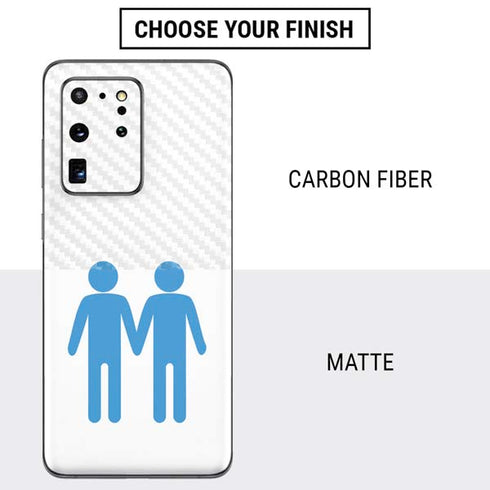 Blue Pride Galaxy S20 Ultra 5G Skin